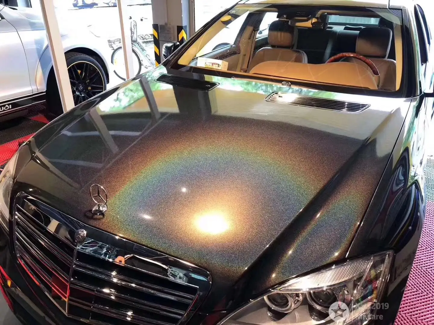 Glossy Chameleon Metal Laser Black Car Vinyl Wrap Sticker Buy Car