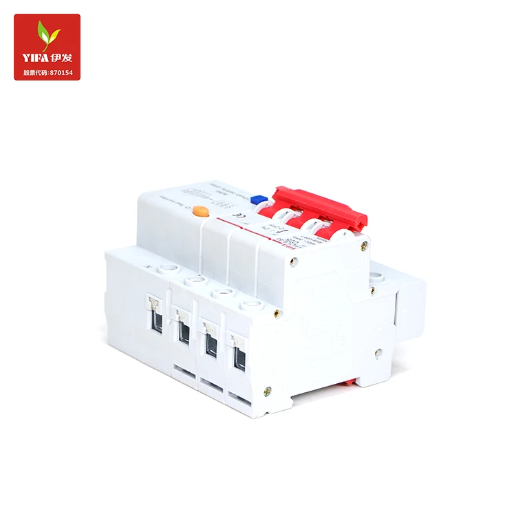 YIFA YF47LE New Type High Breaking Capacity Earth Leakage Circuit Breaker RCBO leakage current circuit breaker