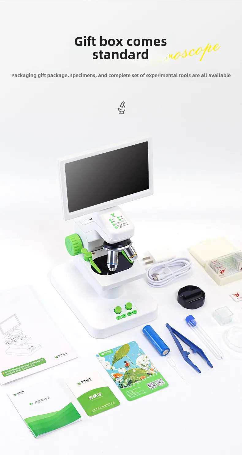 Professional Grade WiFi Smart Microscope for Classroom Use - Enhance ...