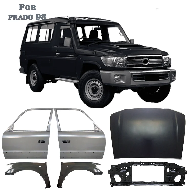 High Quality Aftermarket Steel Car Hood for TOYO-TA PRADO 90 1998- Car ...