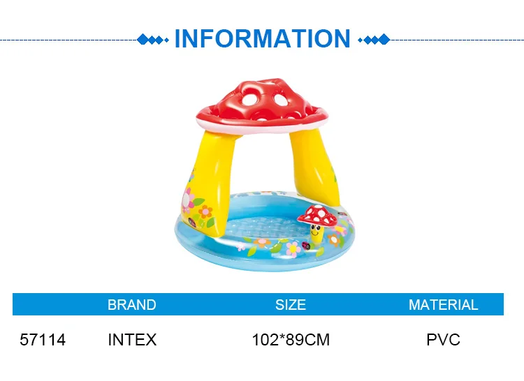 inflating intex pool