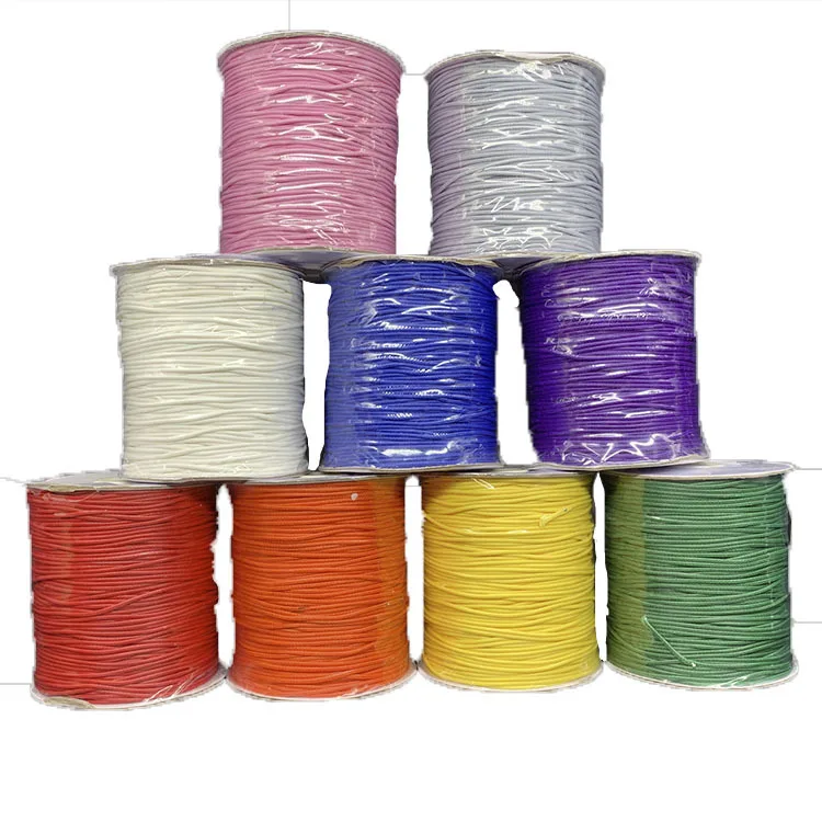 1.5mm Beading Multi Colored Braided Nylon Cord - Buy Nylon Cord,Braided ...