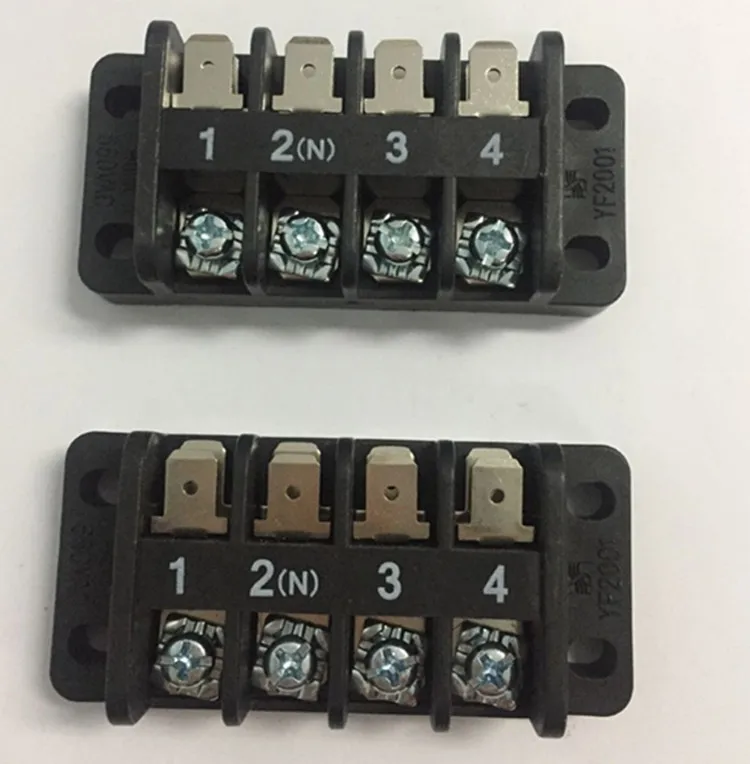 Air Conditioner Terminal Block Yf2001 660v 30a 12.5mm Pitch 4mm2 Wire