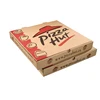 B-Flute Corrugated Paper Box for pizza packaging Deep Hot Fresh Kraft pizza boxes wholesale