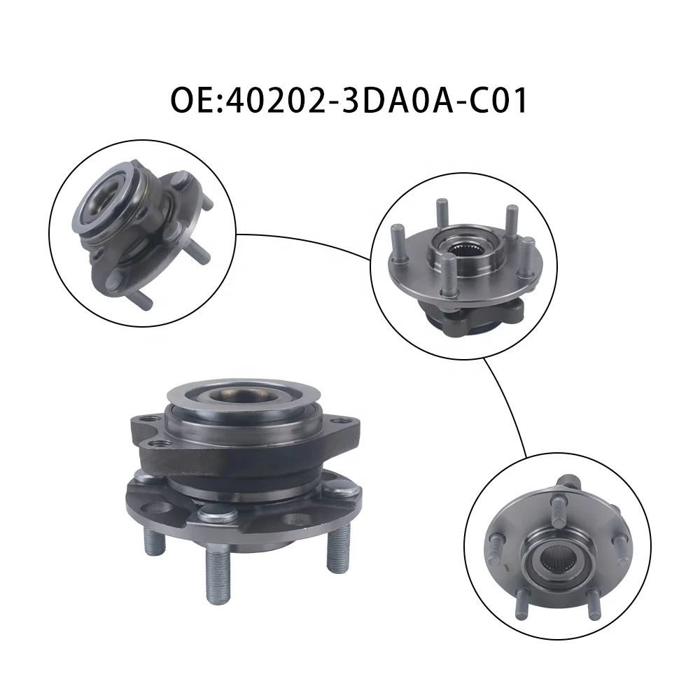 High Quality car parts  Wheel Bearing 40202-3DA0A OEM 402023DA0A  Hub Assembly   For NISSAN LEAF factory