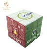 Customized design UV printing ABS plastic 3d puzzle cube