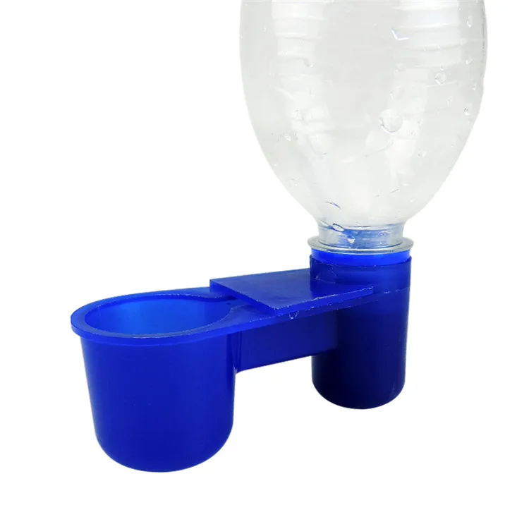 Plastic Bird Water Bottle Pet Pigeon Quail Feeder Water Drinker Cup