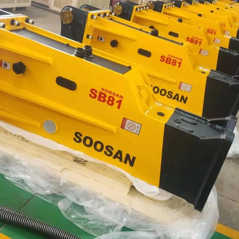 Soosan Hydraulic Breaker - Model Sb81 Box Type Silence - Buy Soosan ...