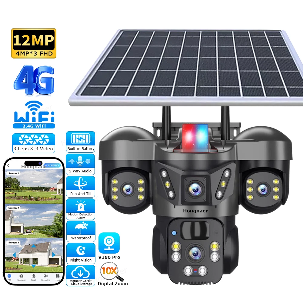 4g solar camera