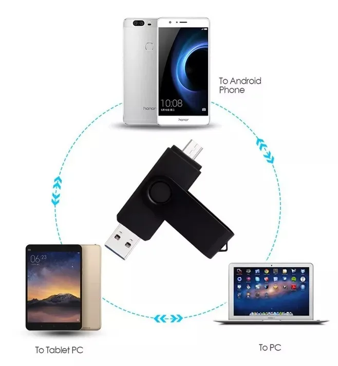 new style supported multi-platform 2/4/8/16/32gb key ring u-disk for mobile and computer - ANKUX.COM