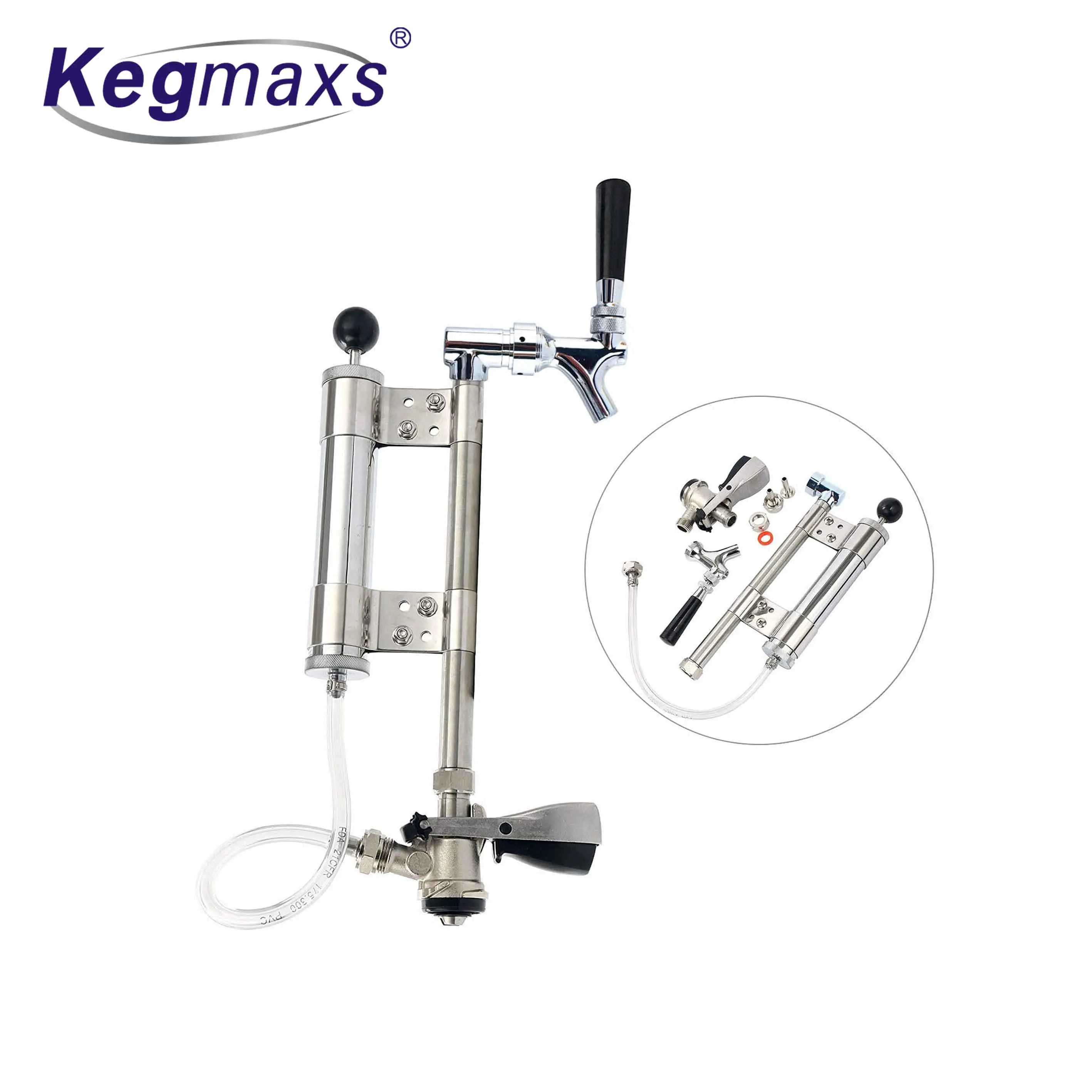 Kegmaxs Us Sankey Keg Beer Pump Lever Coupler Party Beer Keg Tap