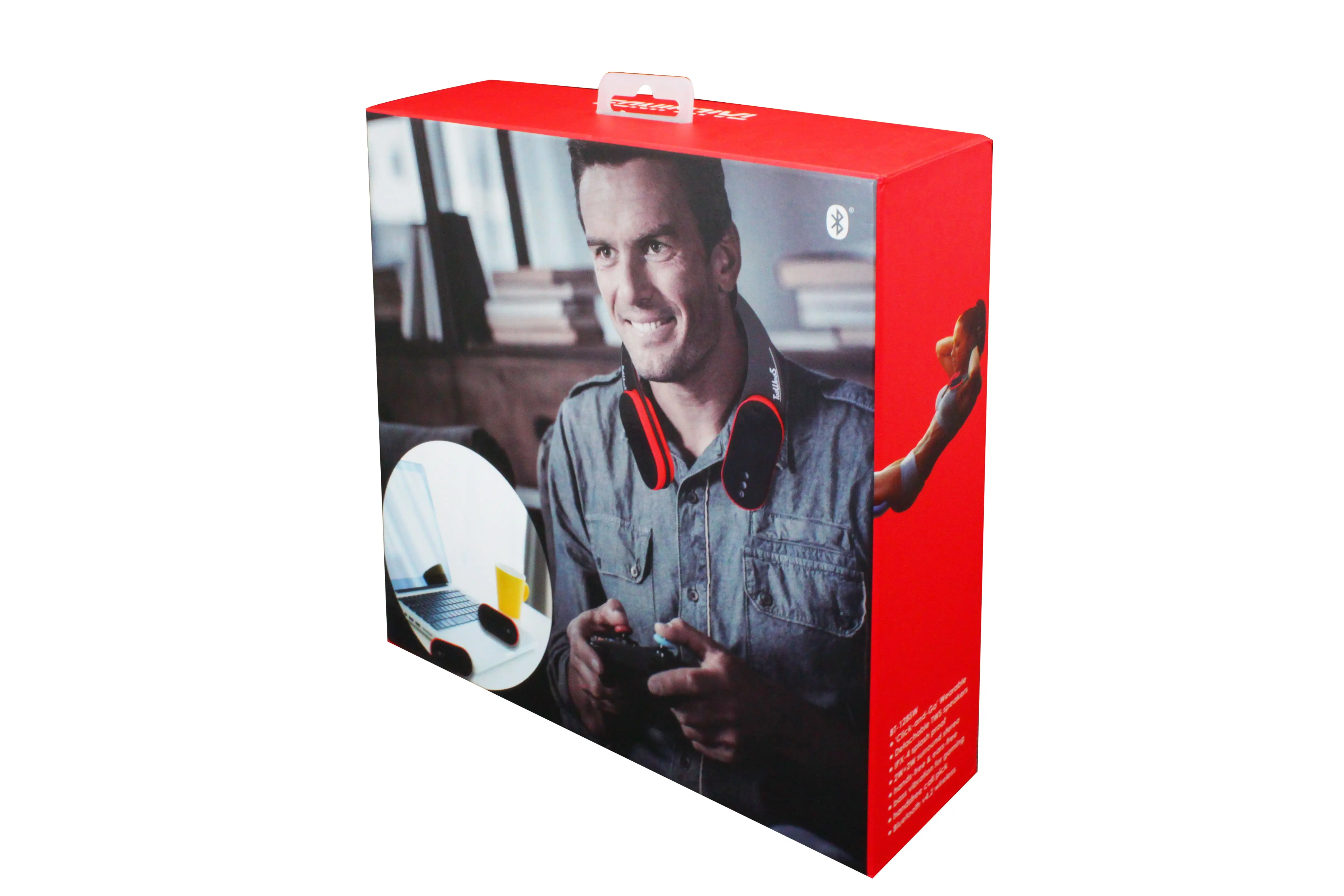 Outdoor sports hanging neck speaker microphone portable wireless amplifier speaker - ANKUX.COM