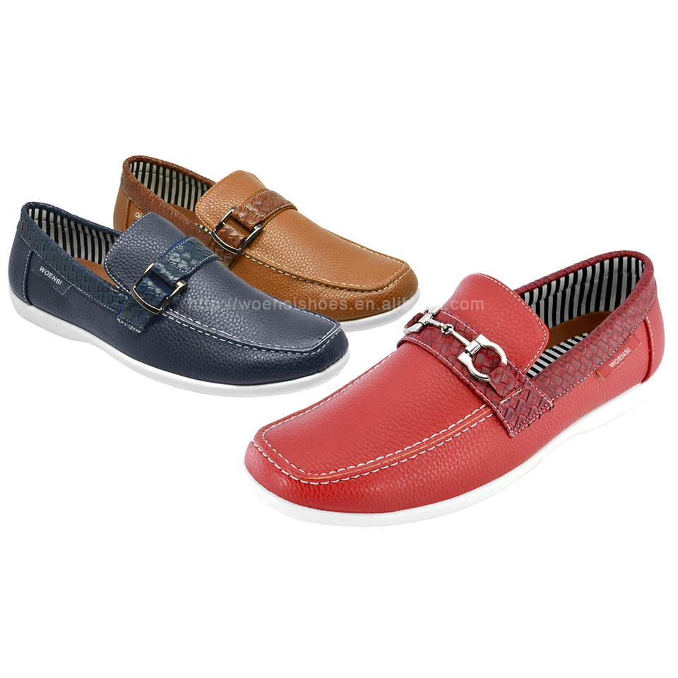 latest custom fashion slip on loafers men dress shoes casual men shoes