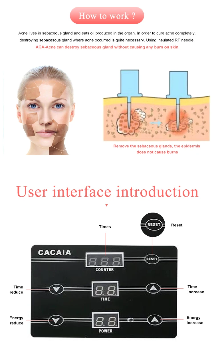 Multifunction Instrument Acne Treatment Machine whitening beauty equipment