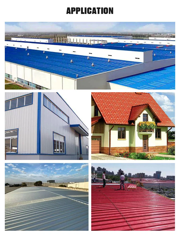 Uganda popular red colour coated galvanized corrugated roofing sheet