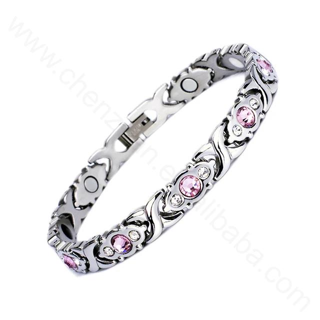 2020 Magnet Carbide Energy Health Medical Woman Magnetic Bracelet.jpg