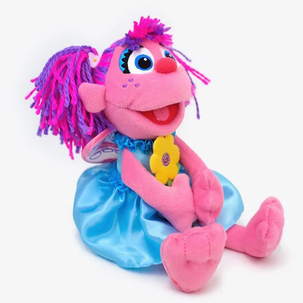 Cuddly Sesame Street Abby Plush Stuffed Toys With Flowers Stuffed ...