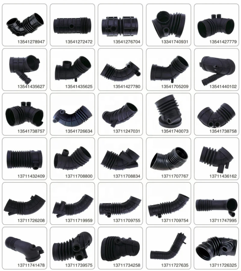 エンジン部品bmwゴム用エアインテークホースエアフィルターインテークブーツダクトホースパイプ13717597586 1371 7597 586