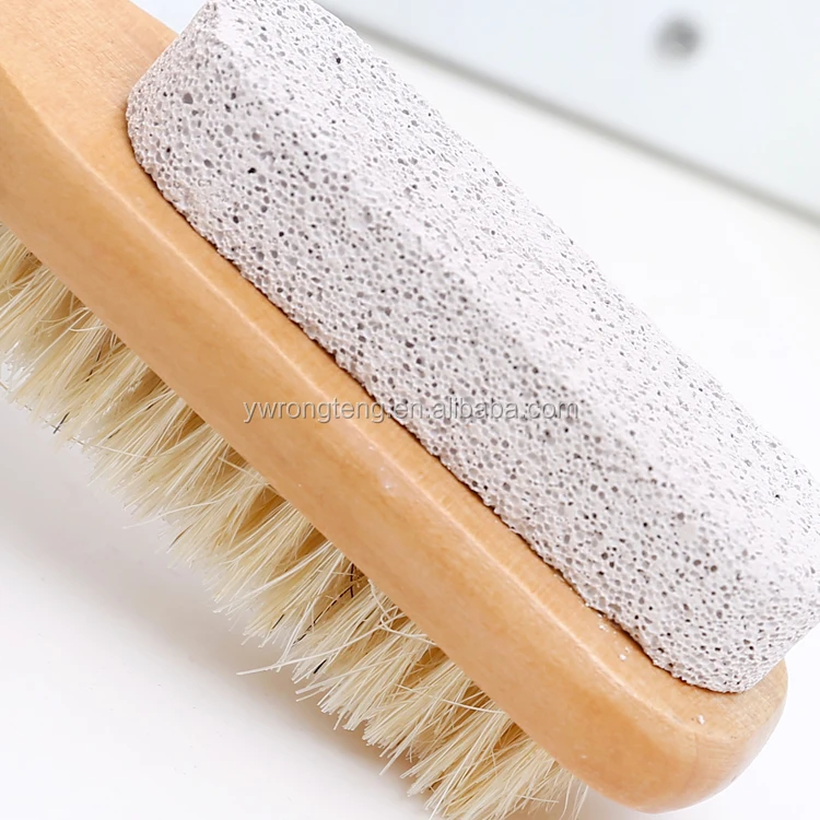 Ergonomic Foot Brush and Pumice Stone