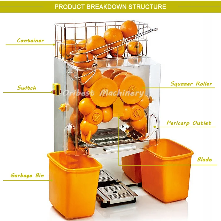 Easy Operation Orange Juicer Press/ 2000e-2 Orange Juicer/lemon Juicer ...