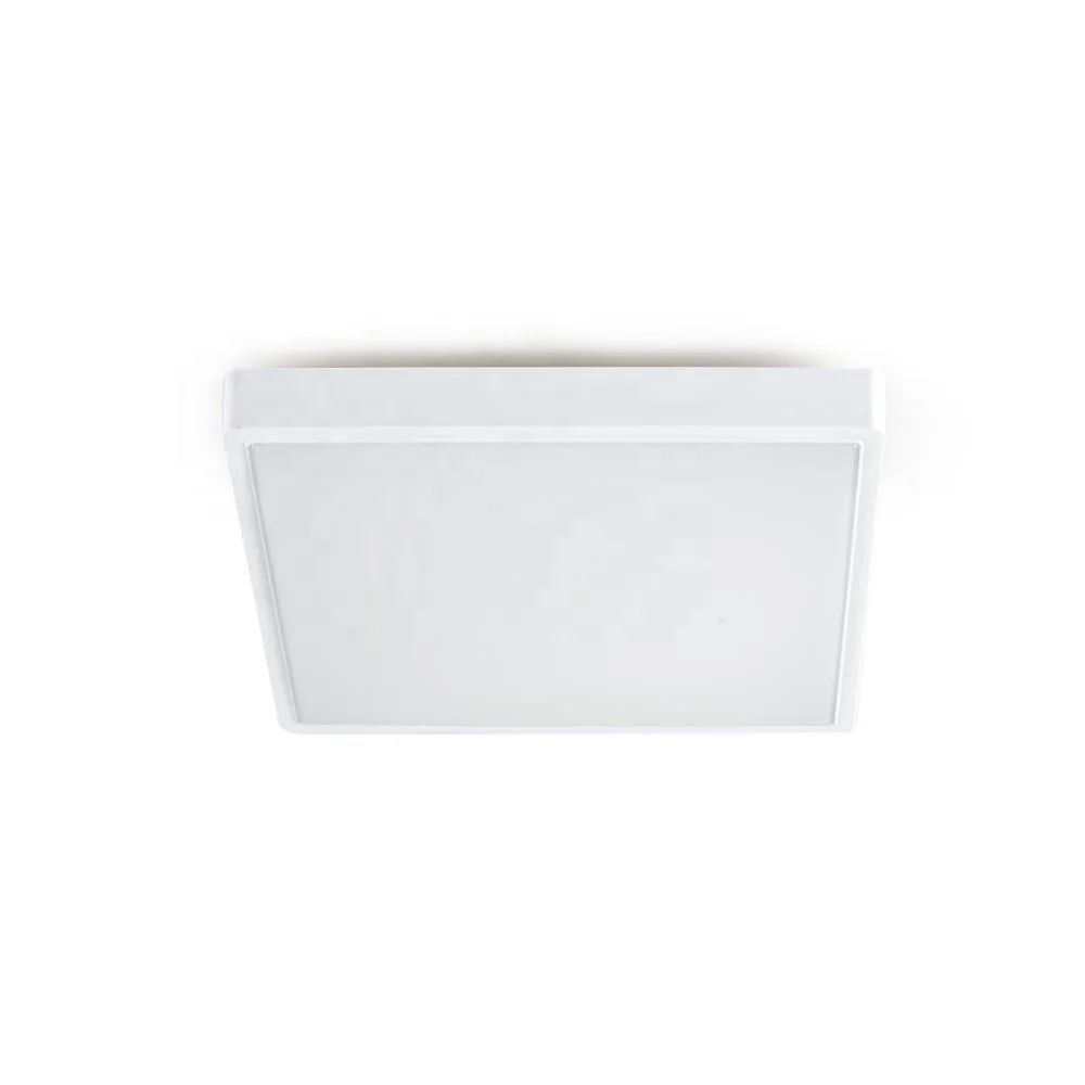 New fashion ceiling led panel light IP44 IP54 for office shopmall hallway18W 24W 36W square ceiling mounted led emergency lights