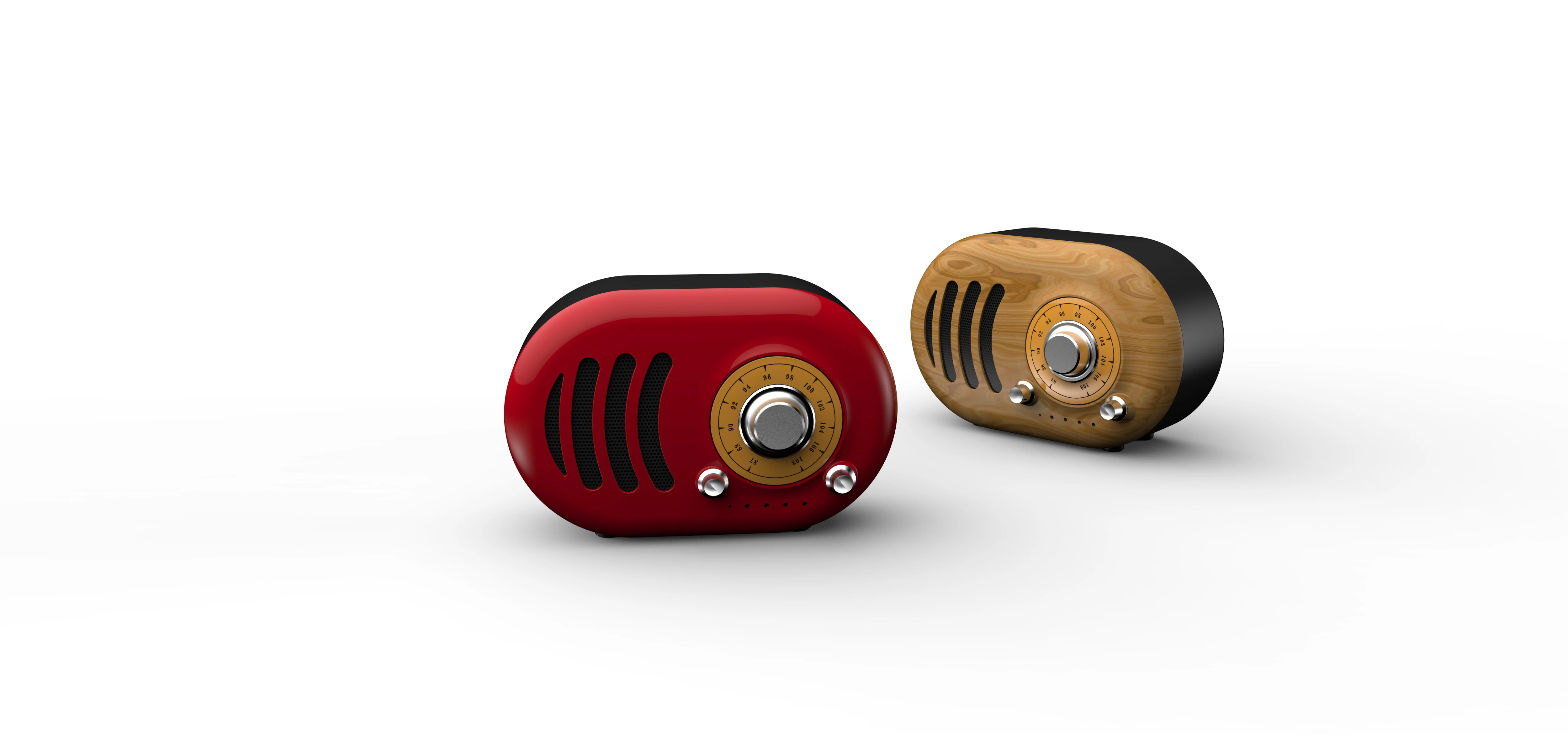 portable speaker with USB port and FM radio wireless bluetooth speaker - ANKUX.COM