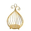 Wholesale plated gold color cheap price wedding stick outdoor turkey candle holder