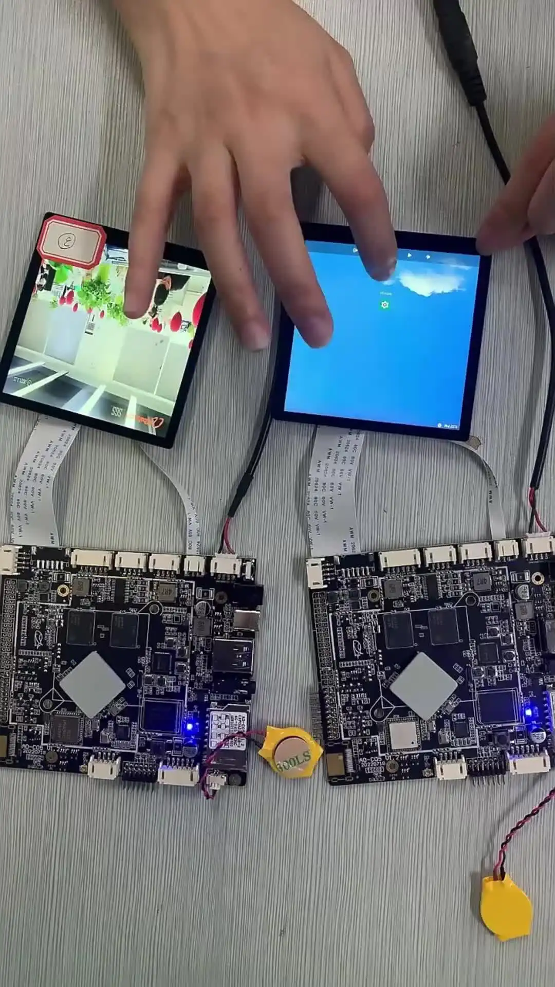 Android RK3566 Motherboard 2GB RAM, WiFi & BT, GPIO, LAN, POE for