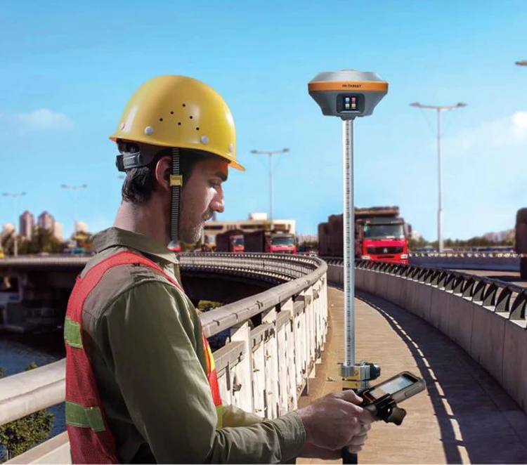 with hd touch screen tilt survey gnss receiver hi target gps irt