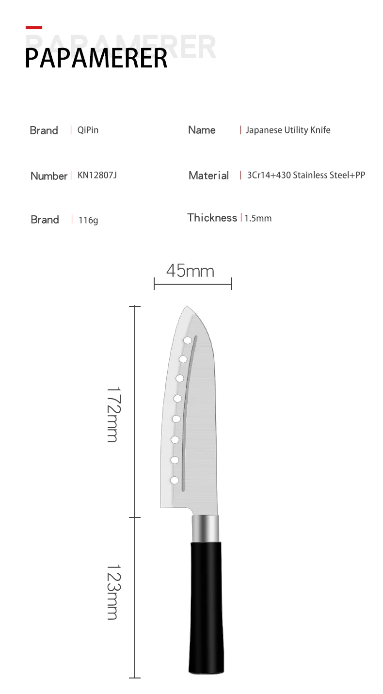 Hot Selling Stainless Steel Professional Sushi Knife Japanese Knife Set