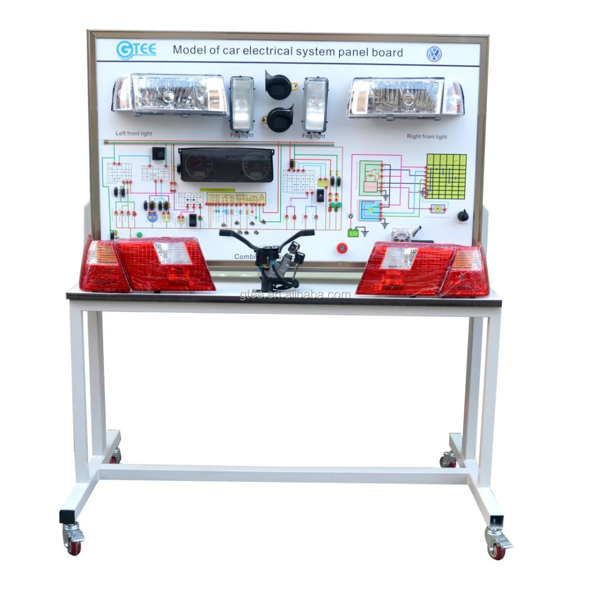 Automotive Electrical Panel Board Teaching Aid Jetta Lighting