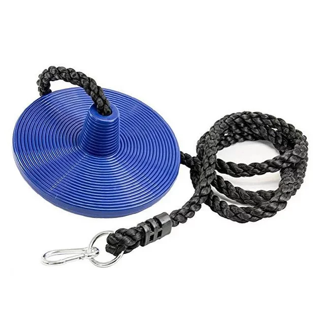 SA-209 Most popular playground kids adult colorful hanging porch single swing disk seat swing