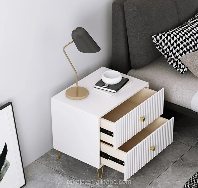 Cheap Simple Bedside Table Colorful Bedroom Nightstand Corner Table