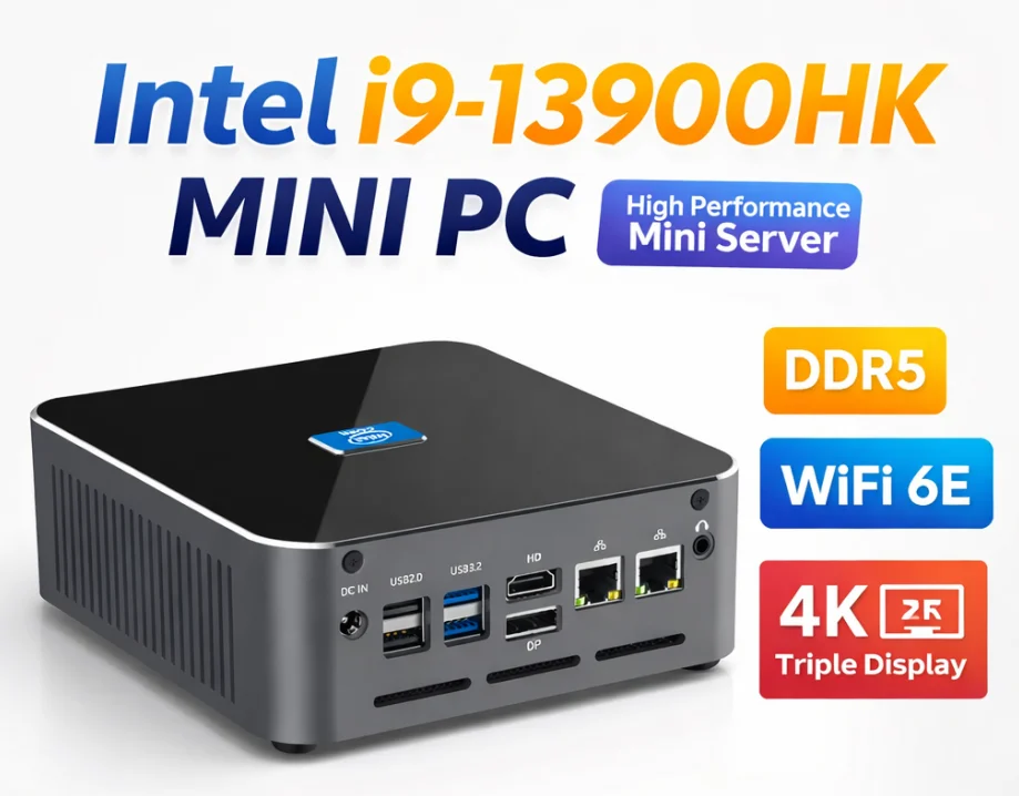 Intel Core I9 13900HK Mini PC - Ultimate Gaming Experience