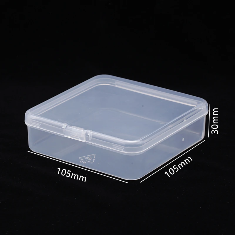 Mini Plastic Storage Boxes Clear Jewelry Beads Case Screw Coins