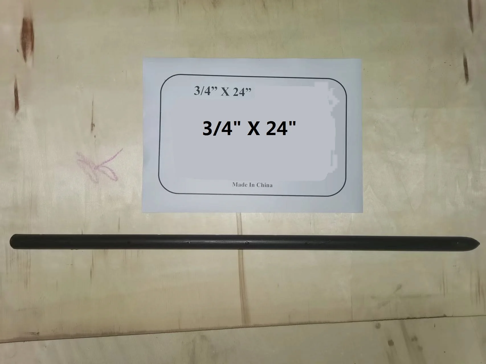 Construction Concrete Form Nail Stake 3/4