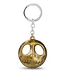 Personality Halloween ghost pendant Key Ring Rectangle Key Chains Content Customization Delicate Ornament for Women