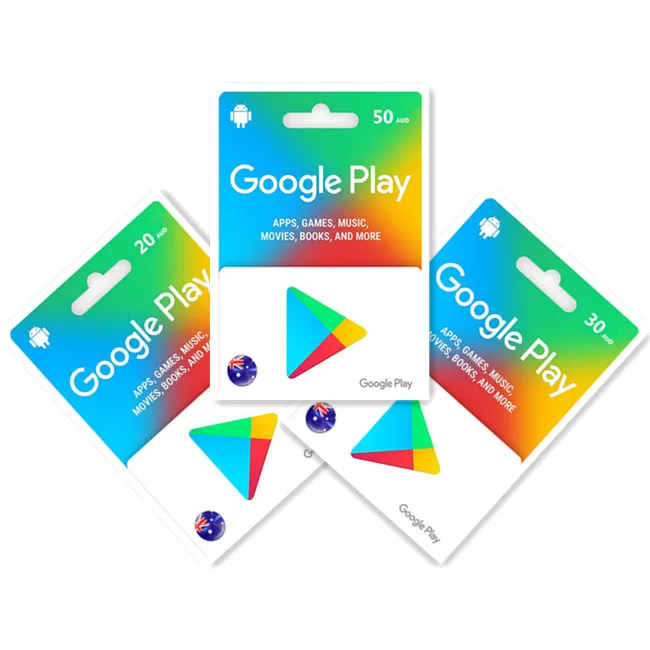 Googleplay Gift Card 20 / 30 / 50 / 60 / 90aud (fast Delivery By Email) - Buy Googleplay Gift Card 20,Googleplay Gift Card 30,Googleplay Gift Card 50 Product on Alibaba.com