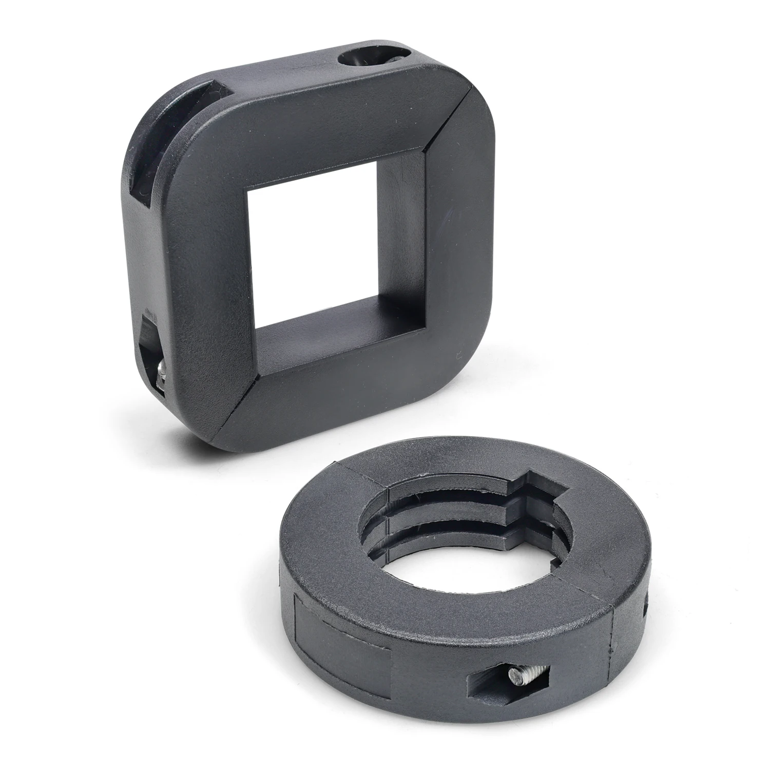 Nylon Stainless Steel Fixed Shaft Sleeve Square Hole 3540 Sprocket Collar Stopper Snap Ring Keyway Soft Positioning Collar for factory