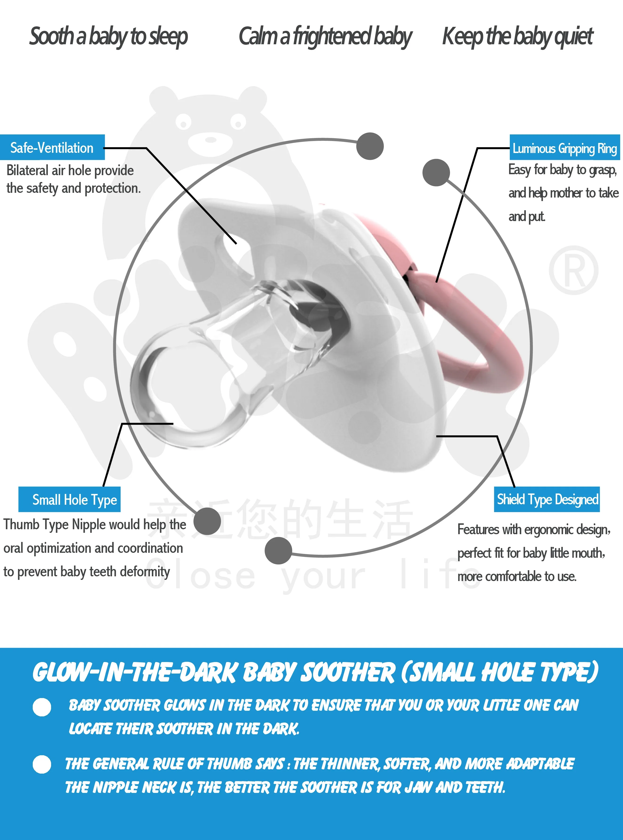 Custom Silicone Baby Pacifier Mold Funny Types Baby Pacifier Buy