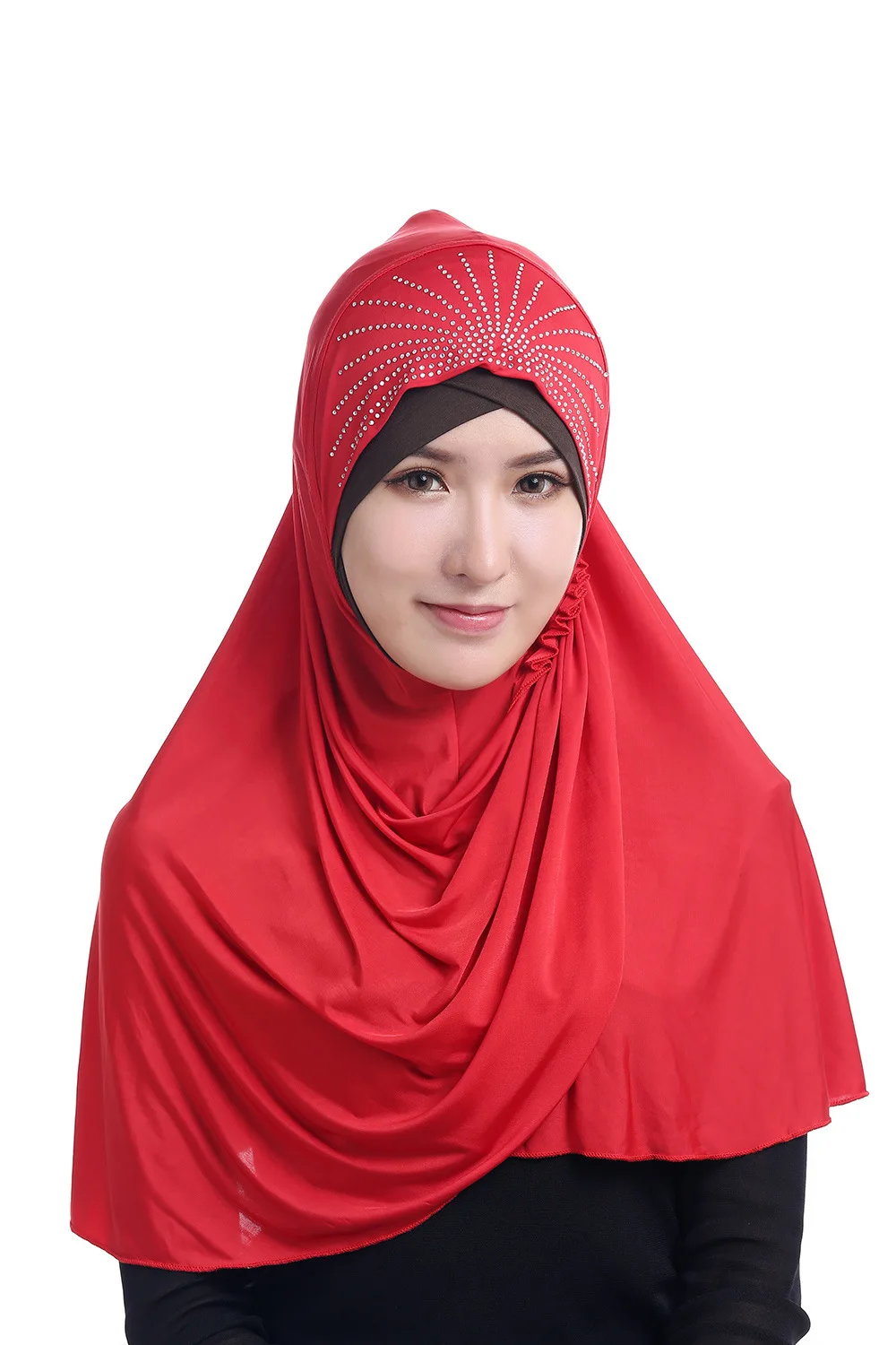 wholesale muslim ice silk fashion hijab scarf silk with diamonds