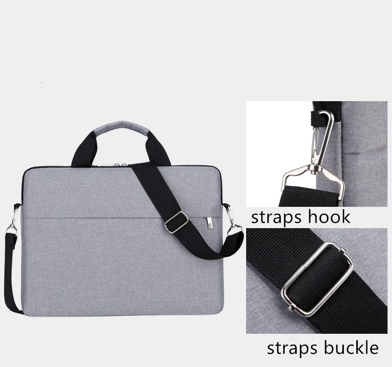 custom logo messenger bag Ultra-thin laptop shoulder bag