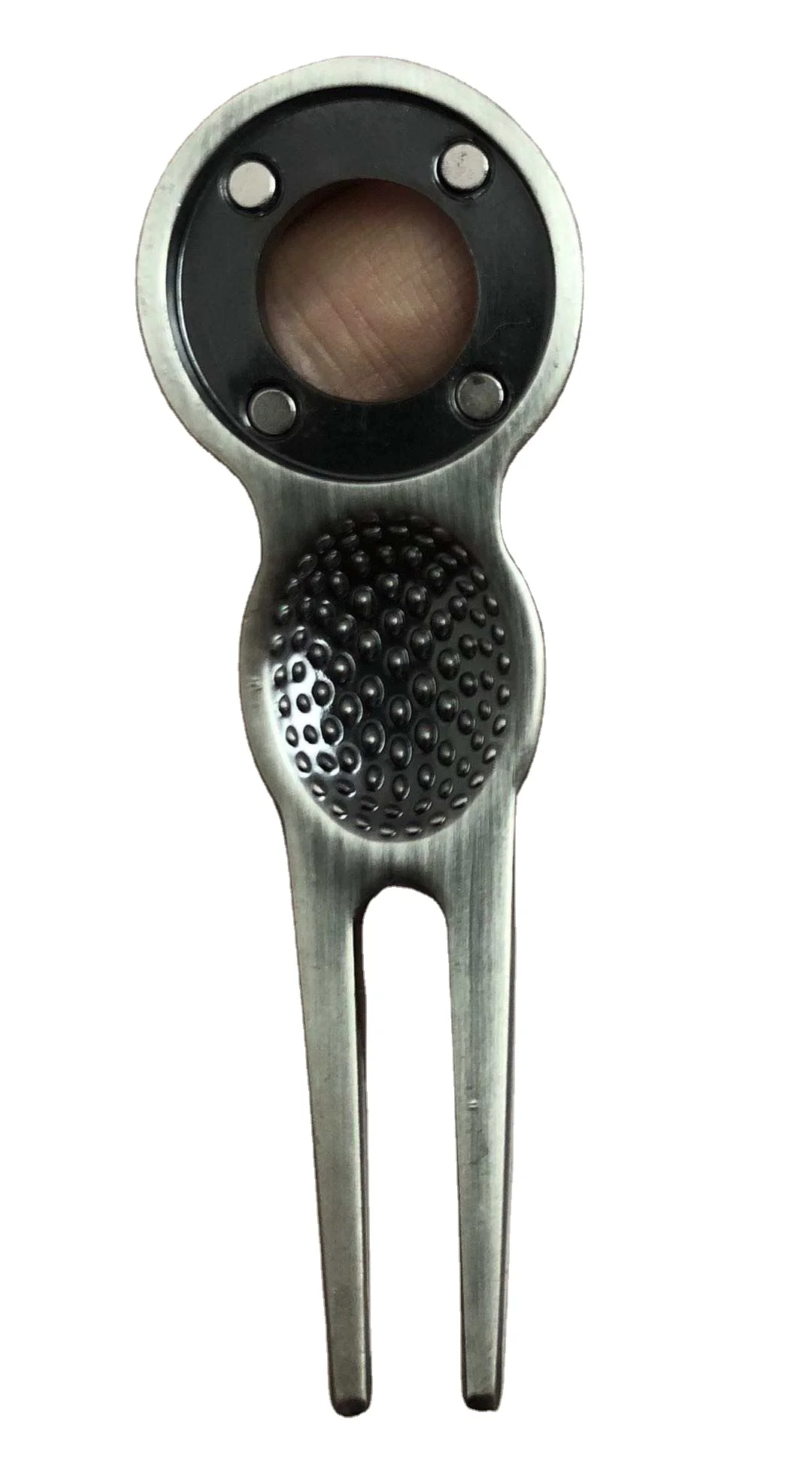 Modern Design Golf Divot Repair Tool & Golf Pitchfork Creative Metal