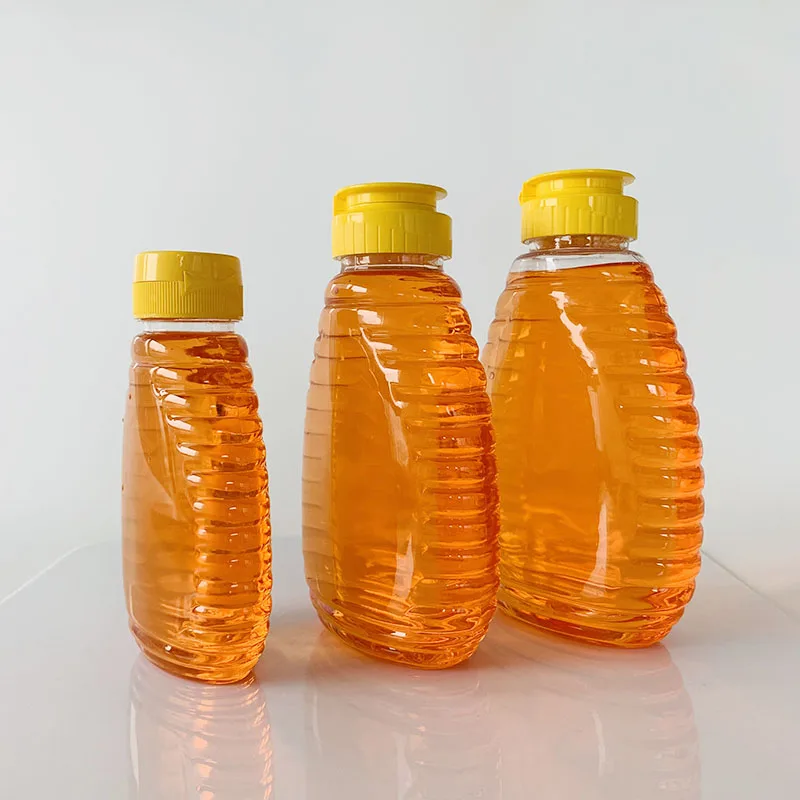 250g Honey Capacity Pet Squeeze Bottle For Honey 450g Plastic Honey