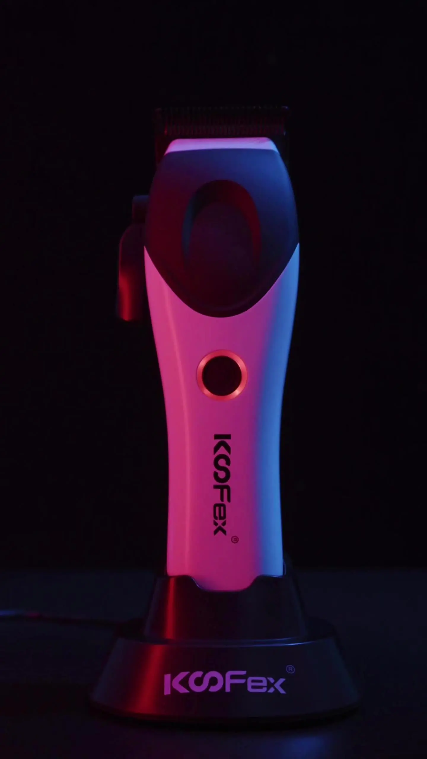 Koofex KF-6386 Cordless Hair Clipper, 8000 RPM, Adjustable Cutting