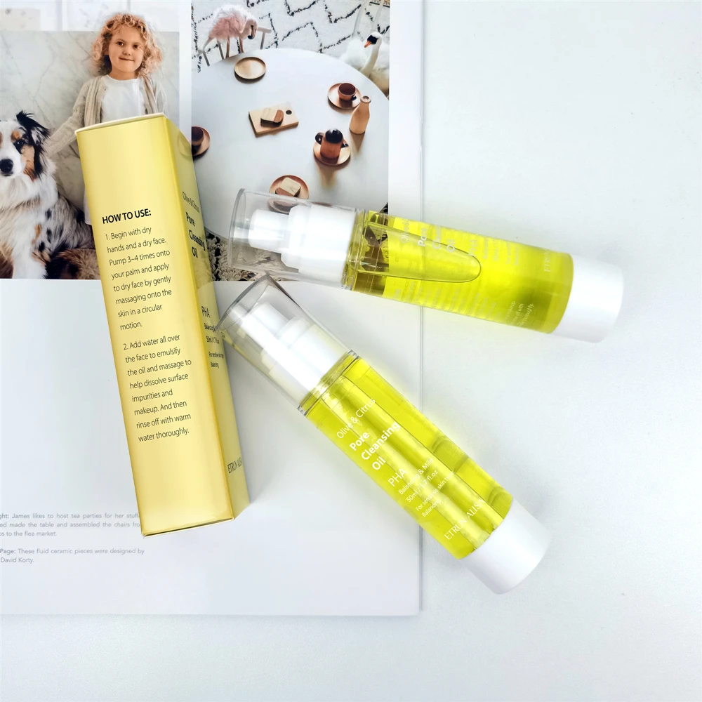 mild facial cleanser makeup essential oil makeup pore cleansing