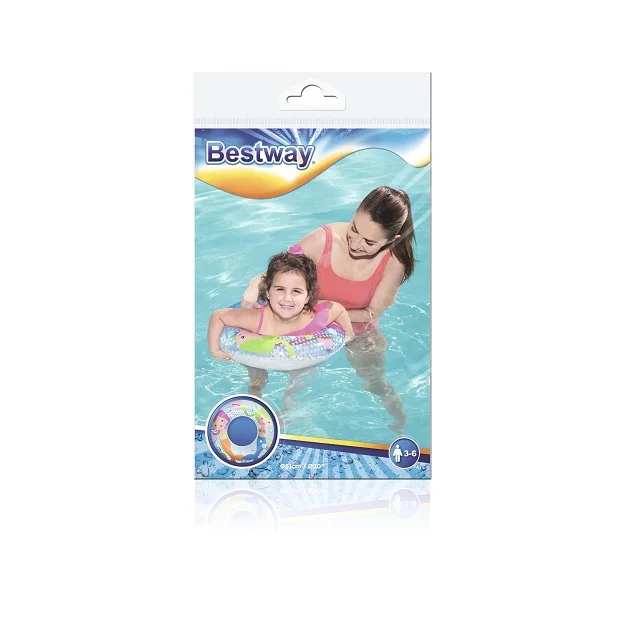 20" 51cm Inflatable Swim Rings 3-6 yrs children child's Swim pool Ring 