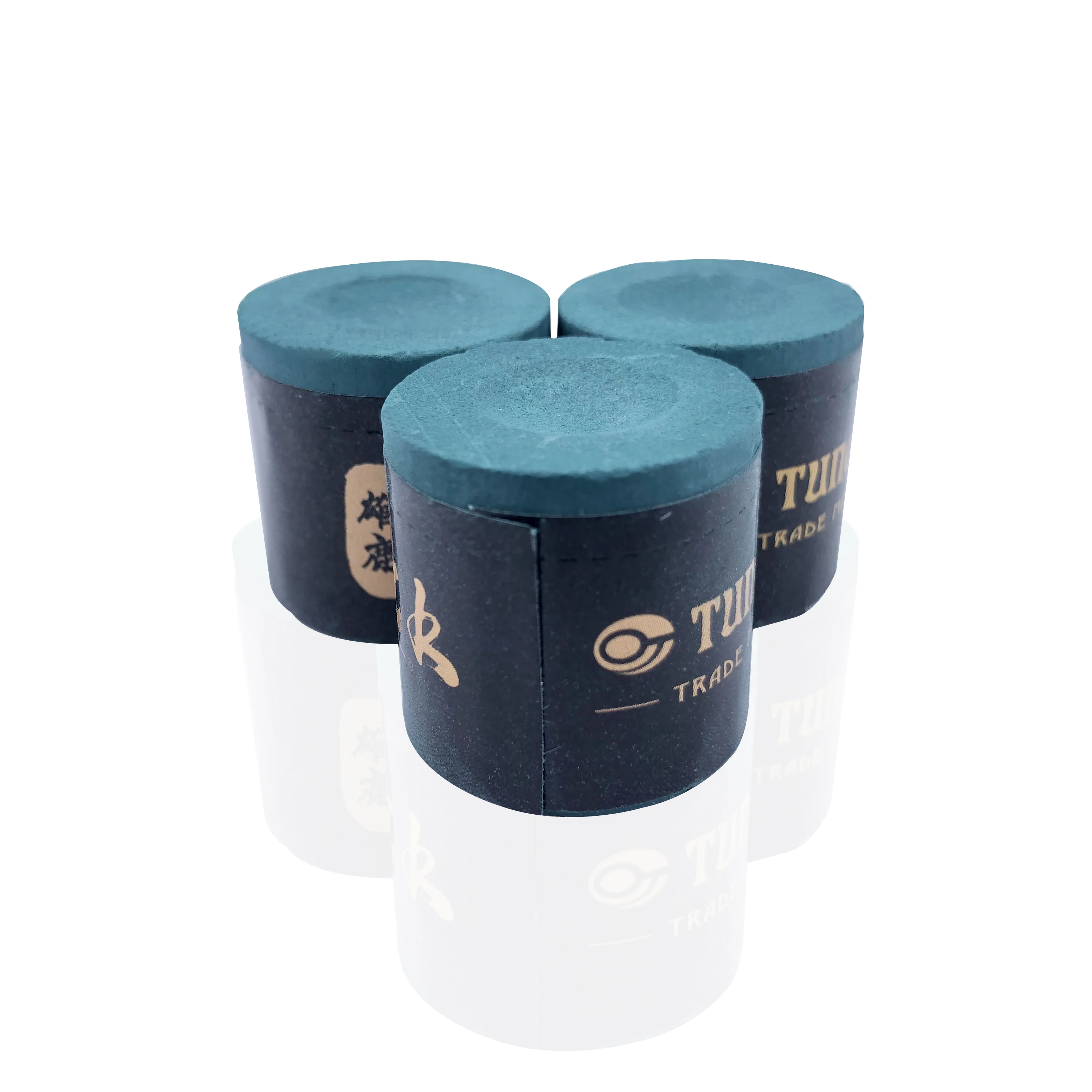 Craie De Billard - Lot De 6 Cubes Bleus - Pour Une Meilleure Adhérence De La Queue, Poudre Fine Et Peu Poussiéreuse