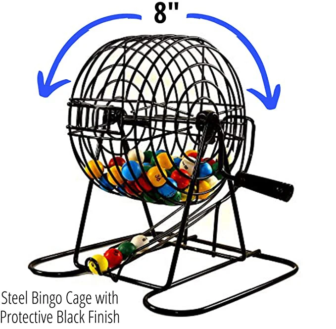 Cheap Numbered Balls Bingo Cage Marker Games Kids Juguete For Game