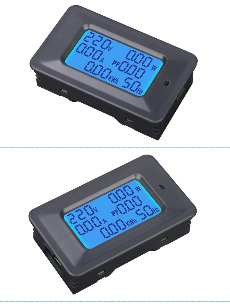 6 Into 1 P06s100 Voltage Ammeter V A Kw Pf Kwh Hz Digital Display Led